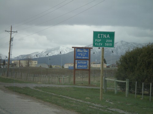 US-89 North - Entering Etna