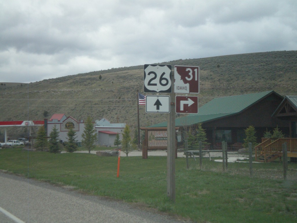 US-26 West Approaching ID-31