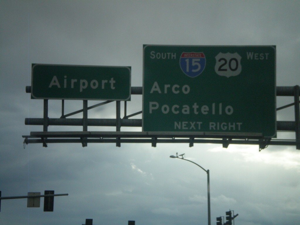 US-20 West at I-15 South