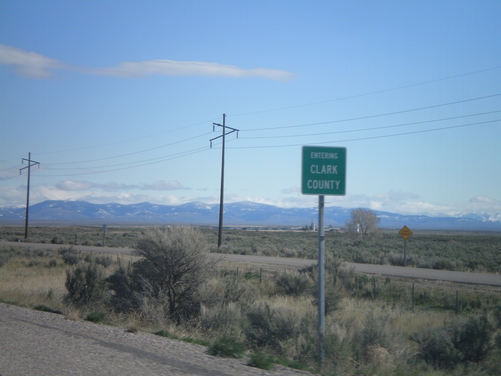 I-15 North - Entering Clark County