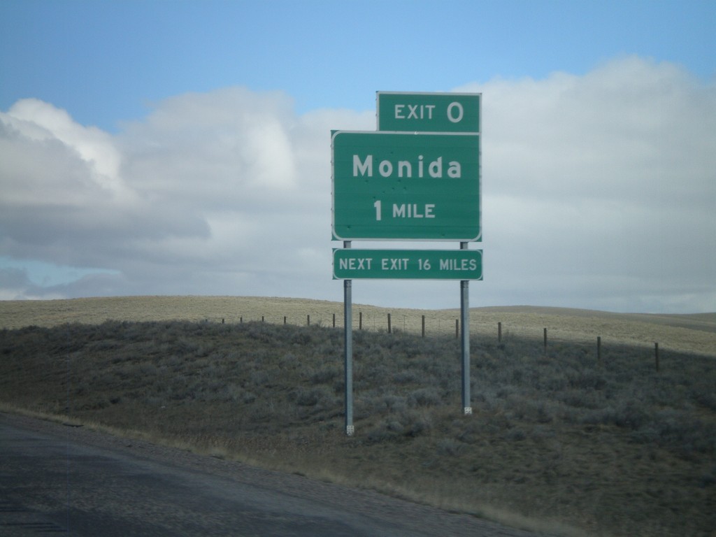 I-15 North - Exit 0 (Montana)