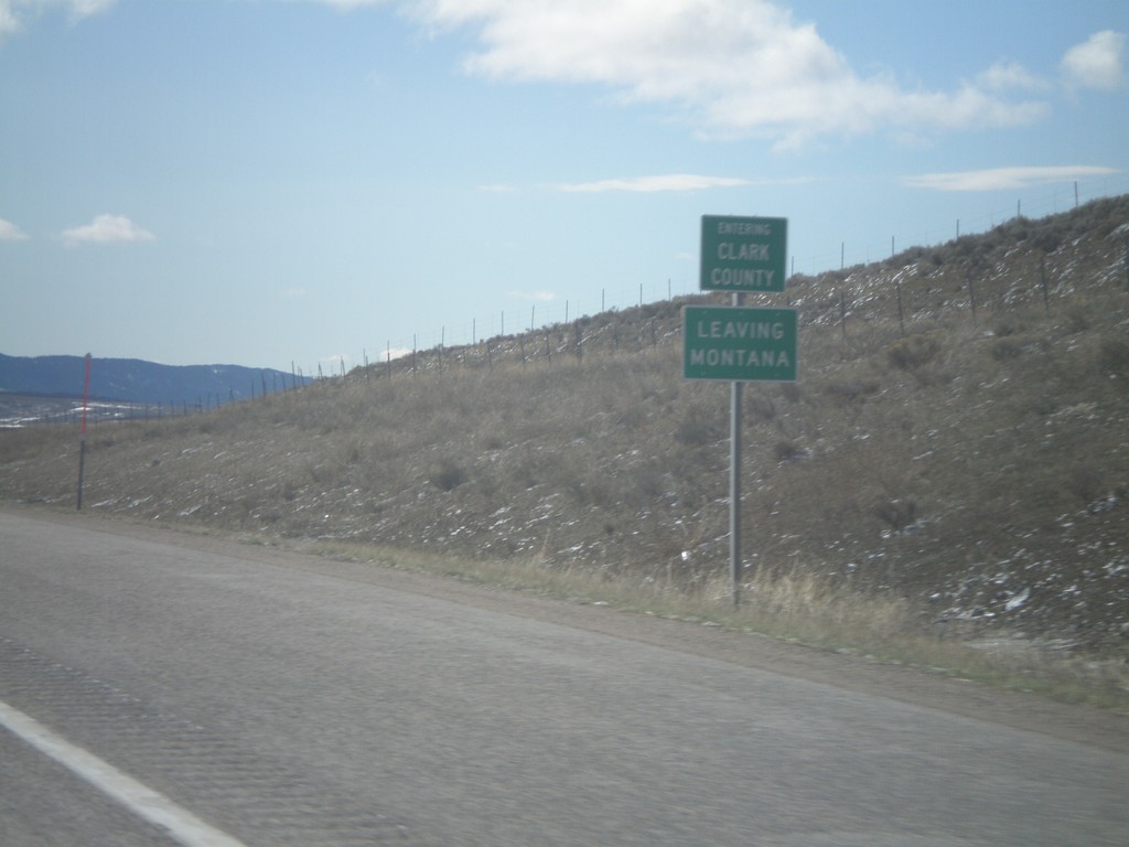 I-15 South - Entering Clark County