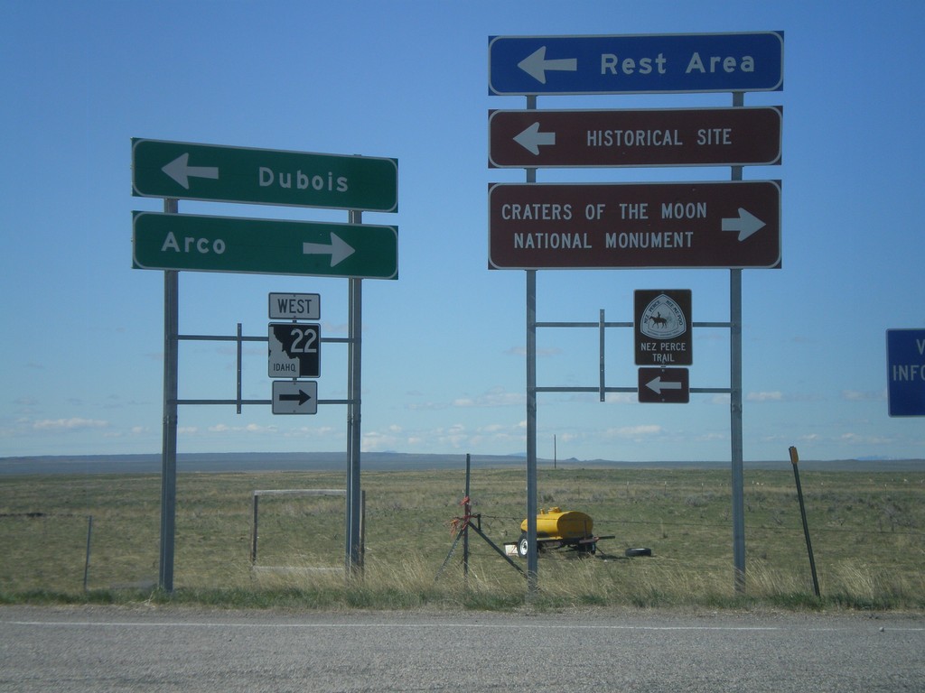 I-15 Exit 167 Offramp at ID-22