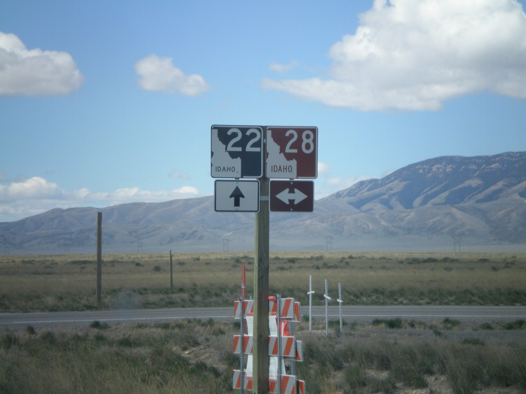 ID-22 West at ID-28