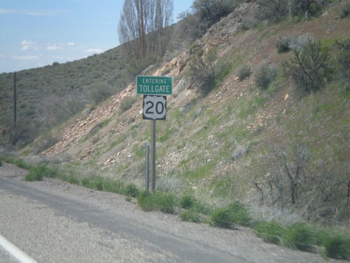 US-20 West - Tollgate