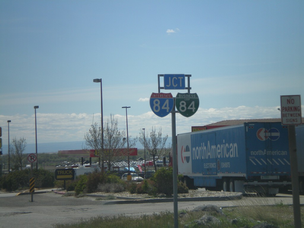 US-20 West Approaching I-84