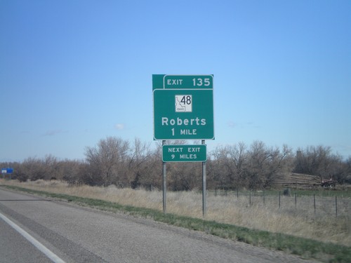 I-15 North - Exit 135