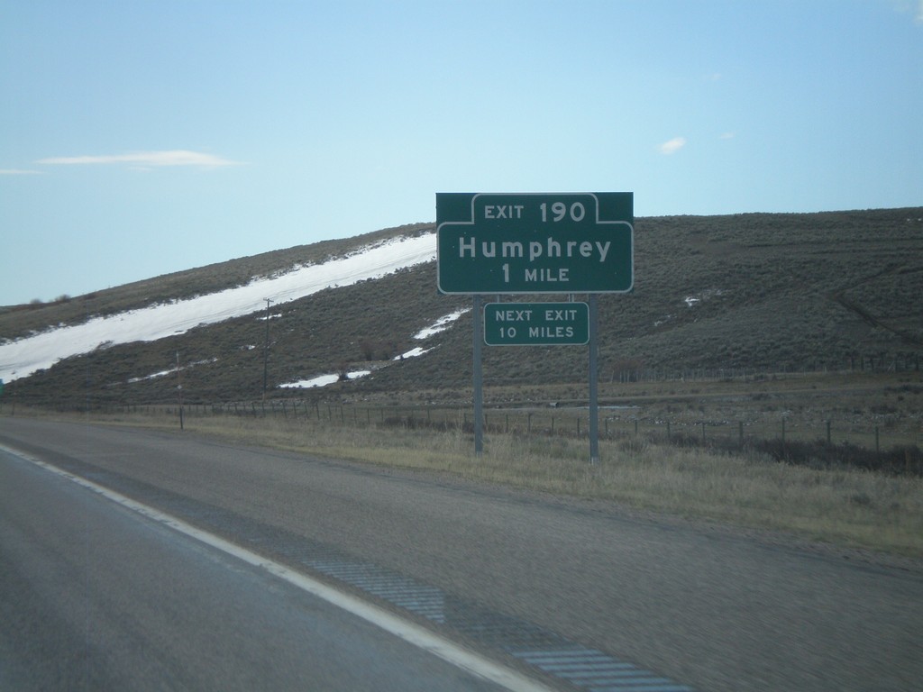 I-15 South - Exit 190