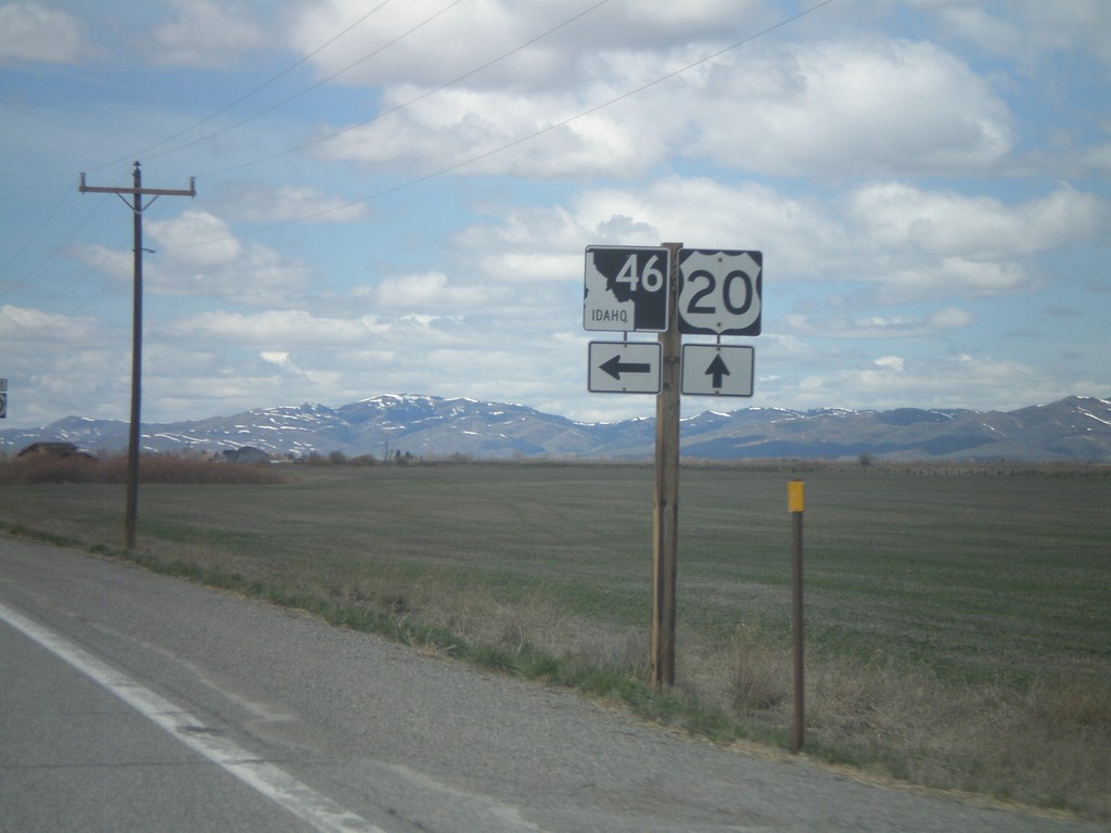 US-20 West at ID-46 South