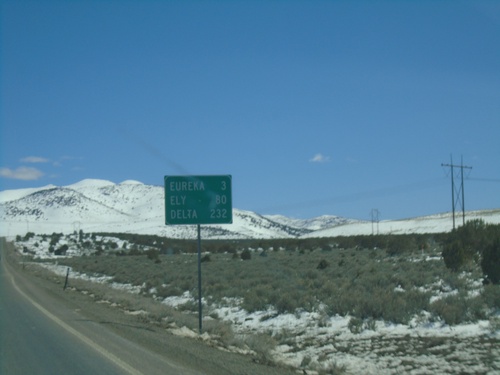 US-50 East - Distance Marker