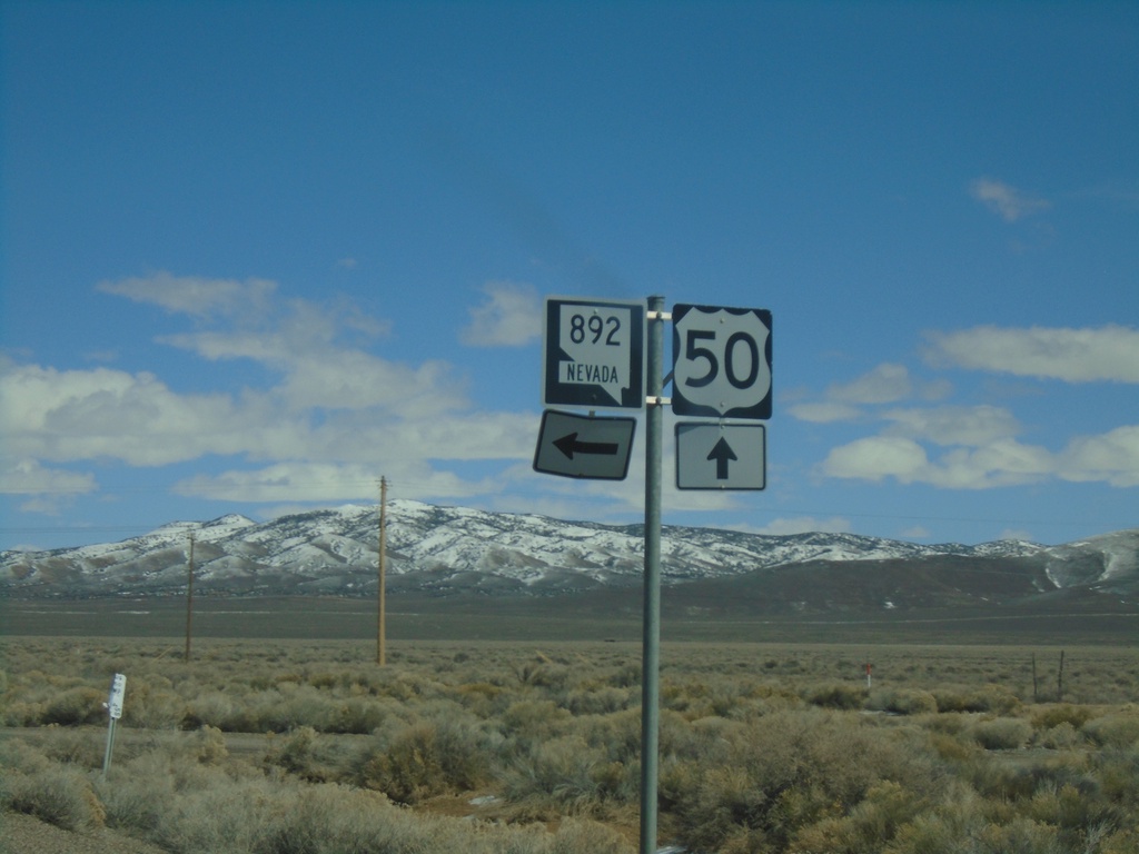 US-50 East at NV-892