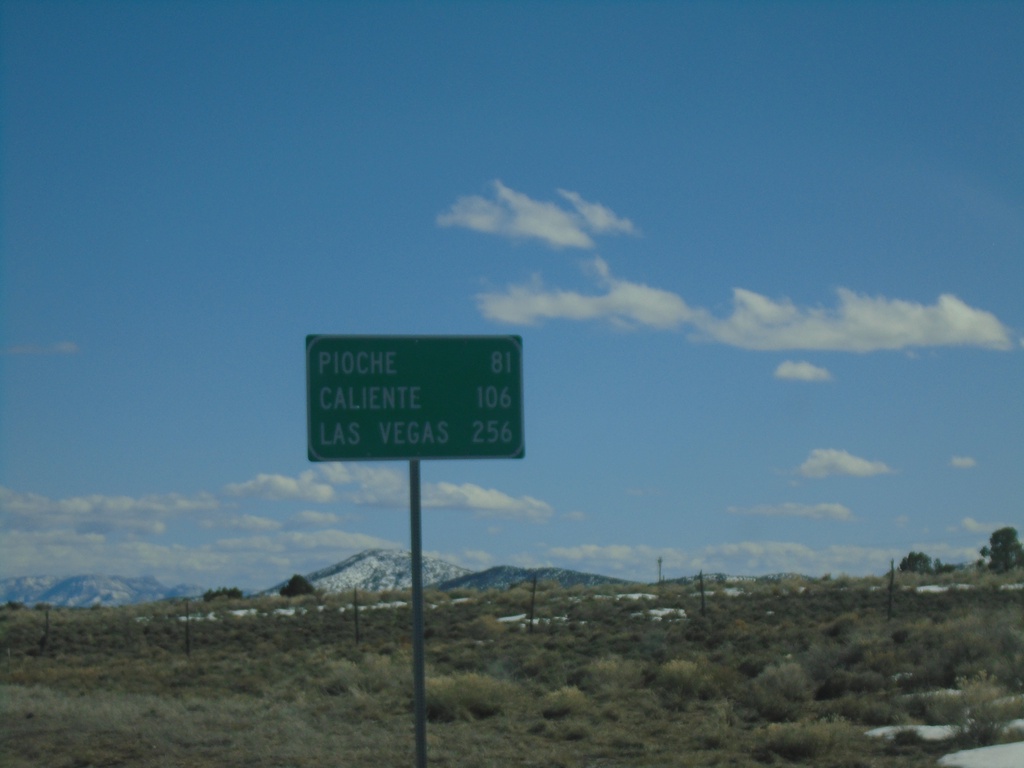 US-93 South - Distance Marker