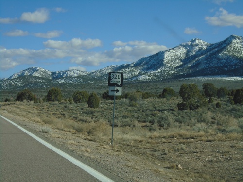 US-93 South Approaching NV-320