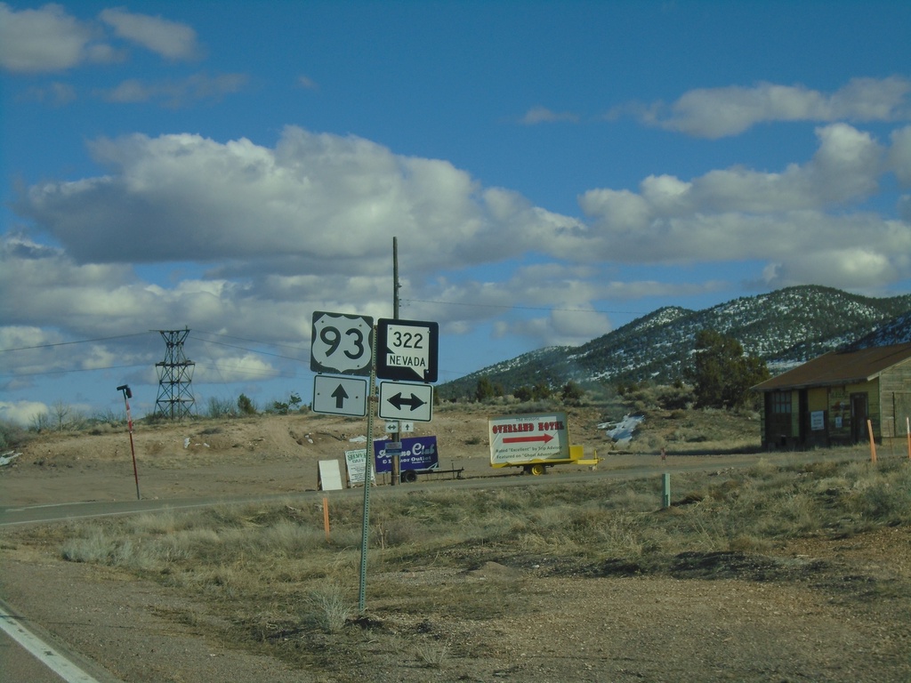 US-93 South at NV-322