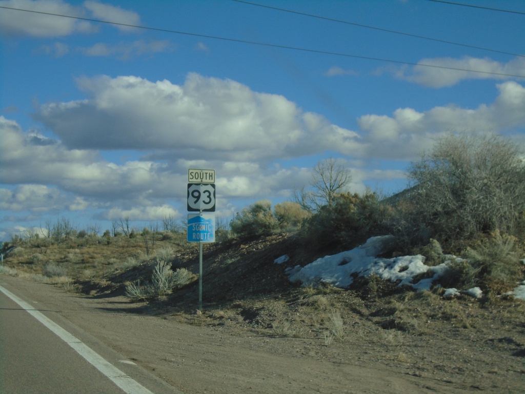 US-93 South - Pioche