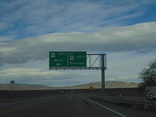 US-93 North at US-93 Alt. North