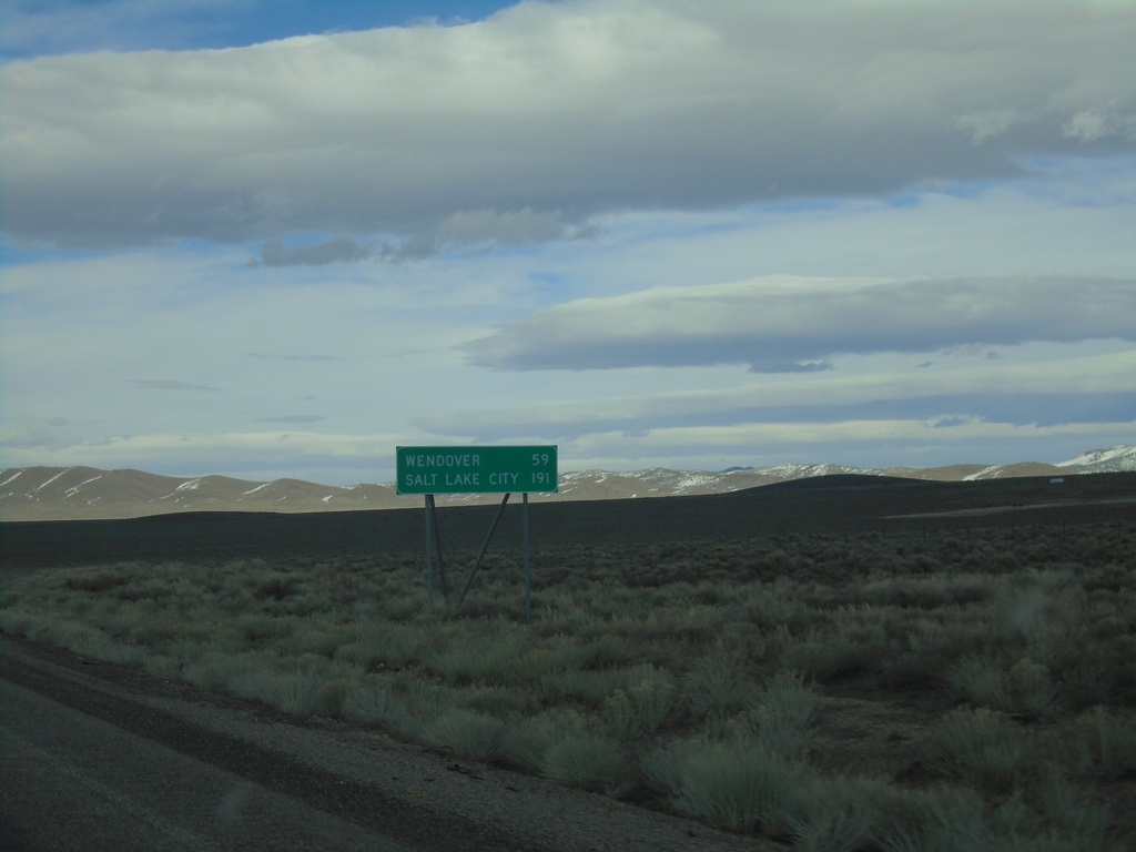 Alt. US-93 North - Distance Marker