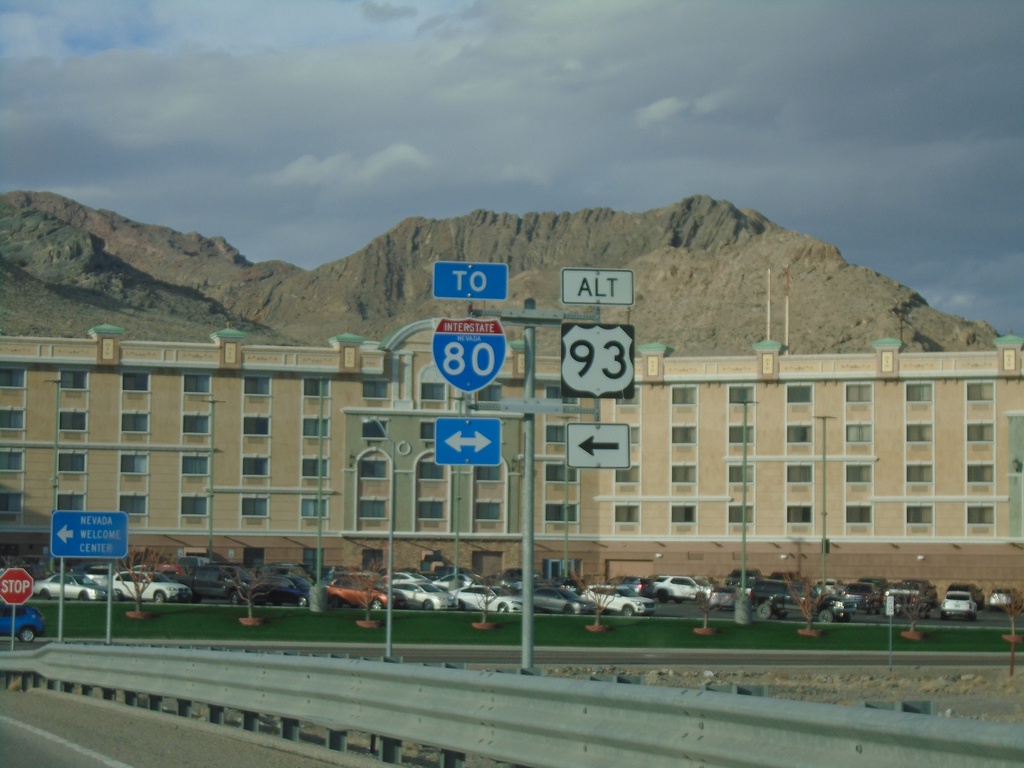 US-93 Alt. North at BL-80/To I-80