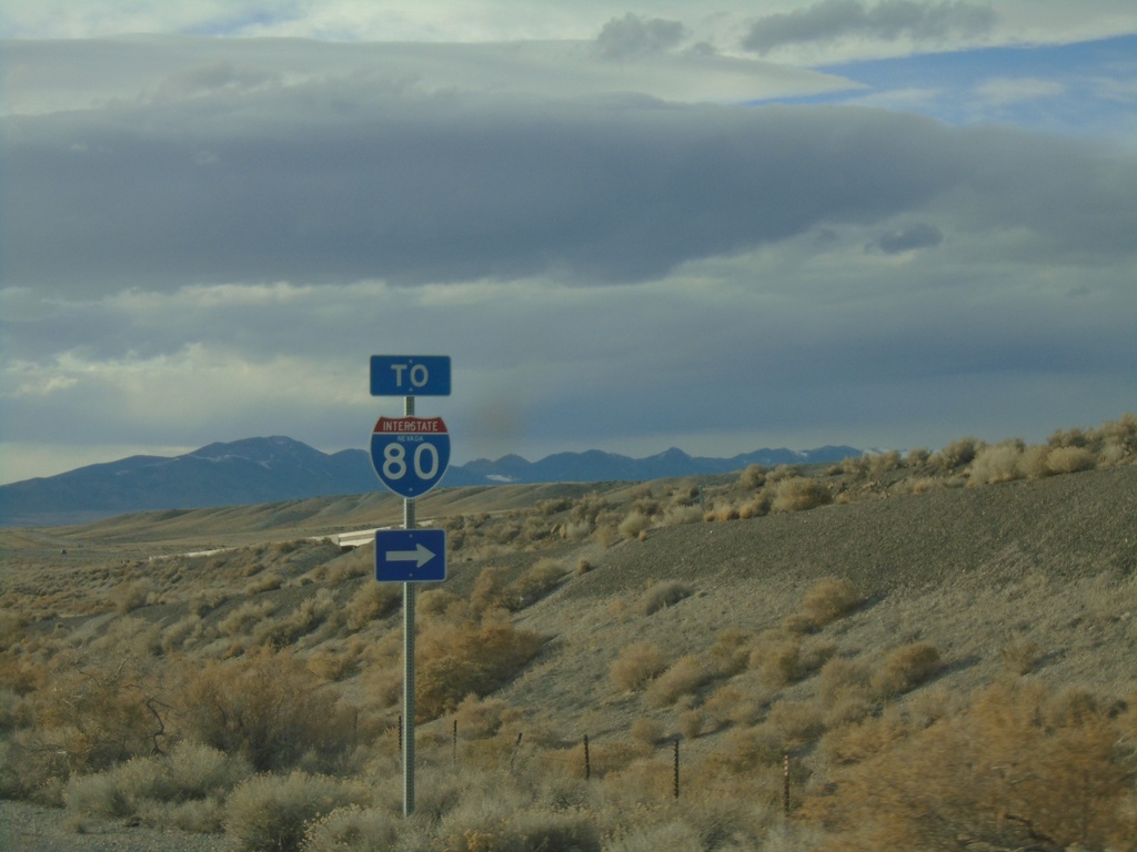 Wendover Blvd West Approaching I-80