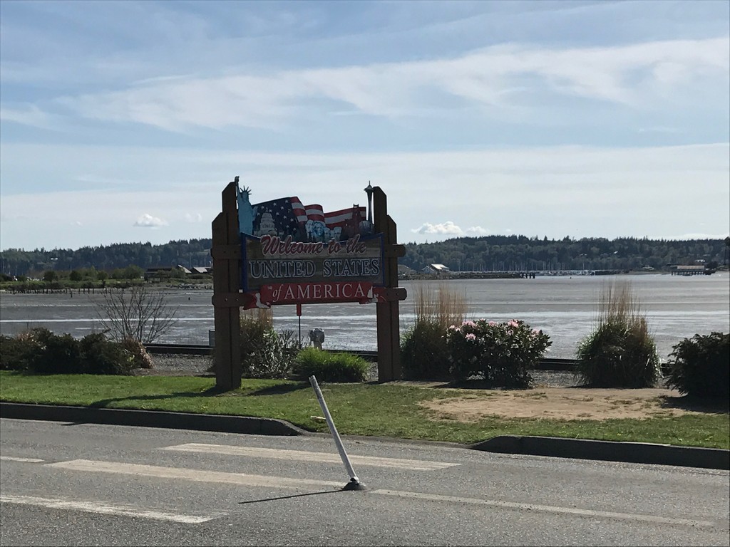 I-5 South - Welcome To The United States of America