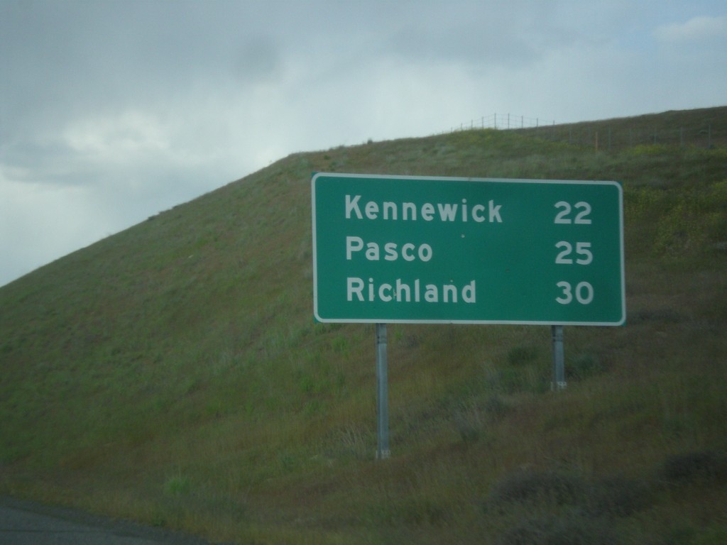 I-82 West - Distance Marker