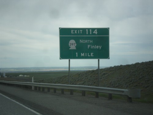 I-82 West - Exit 114