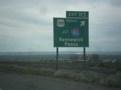 I-82 West - Exit 113