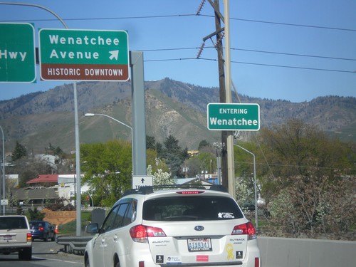 WA-285 North at Wenatchee Ave. interchange