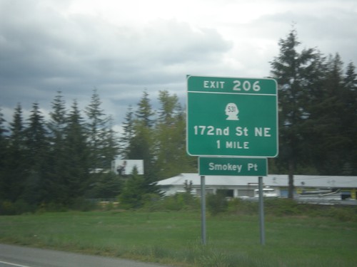 I-5 North - Exit 206