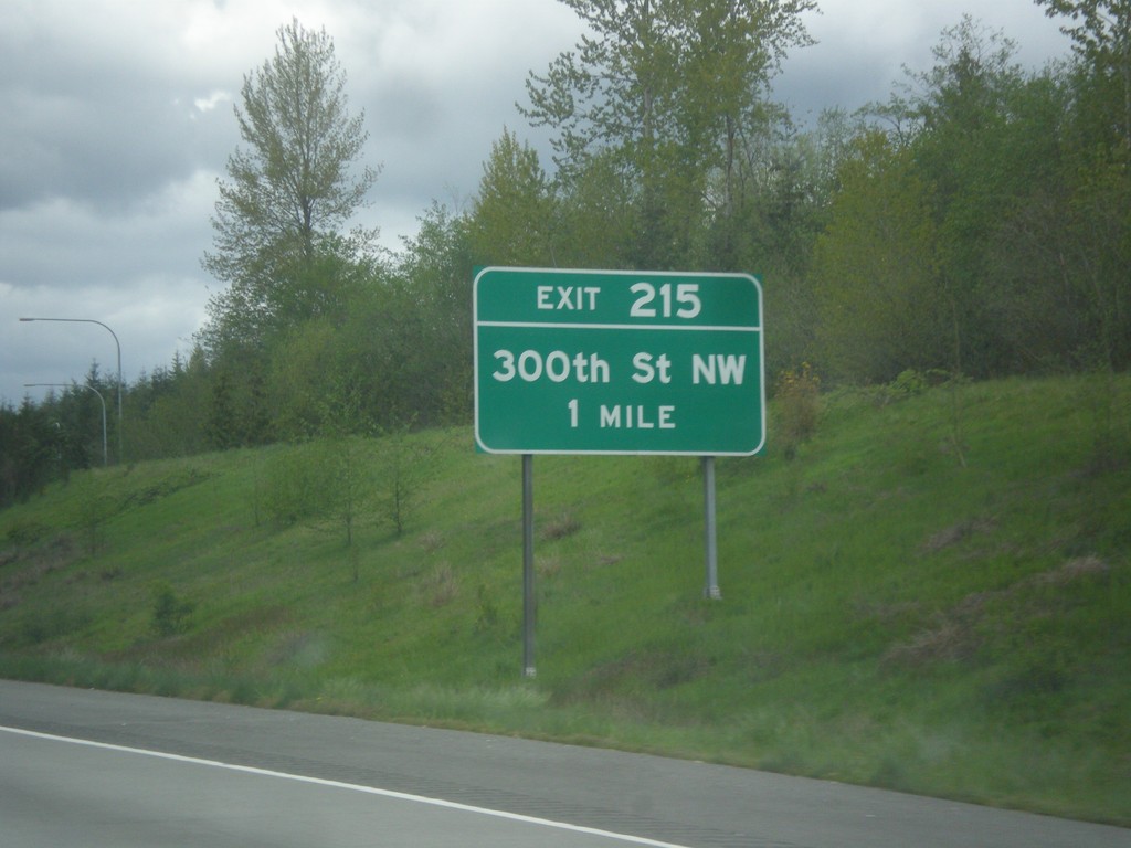 I-5 North - Exit 215