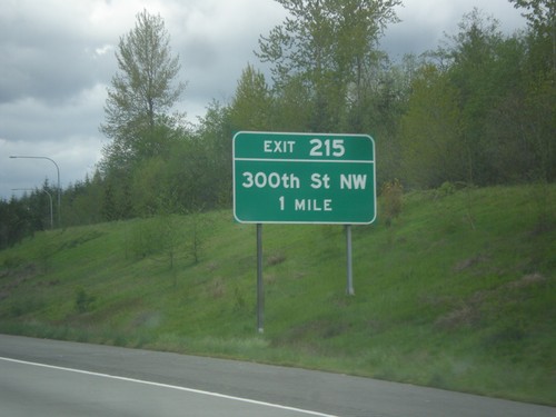 I-5 North - Exit 215