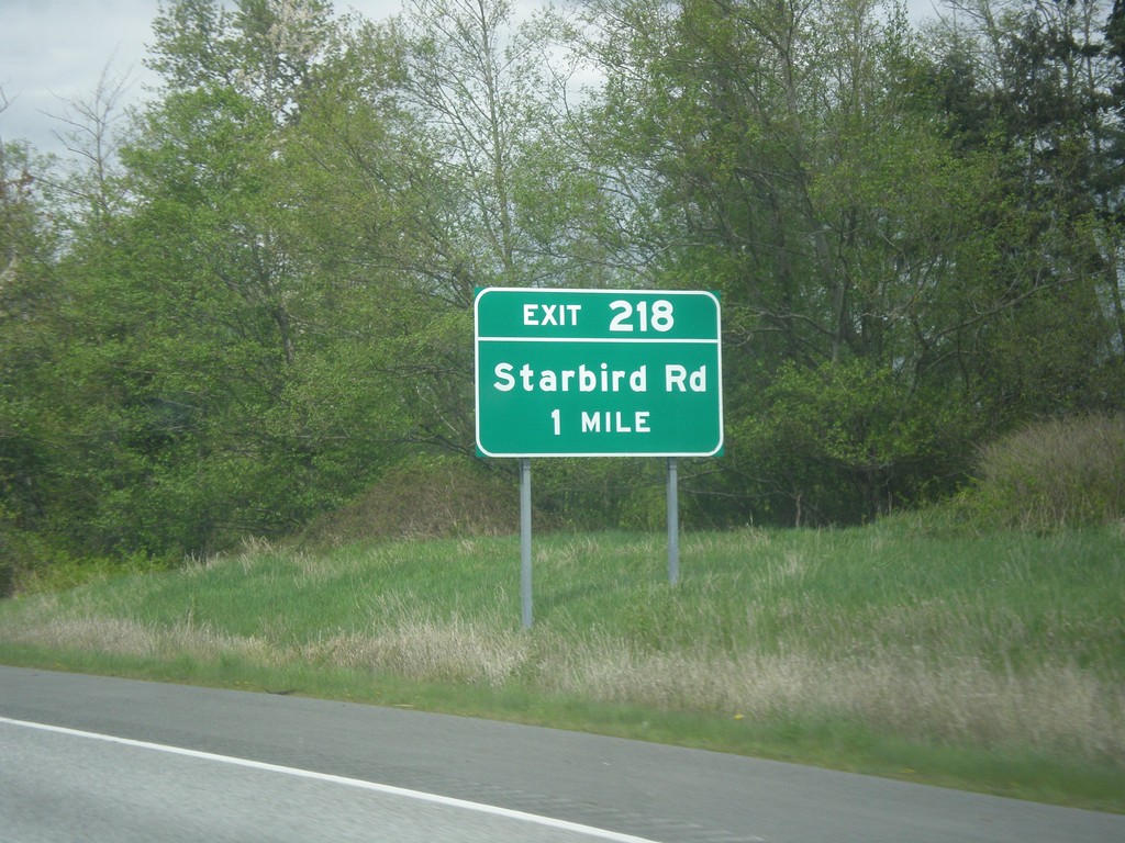 I-5 North - Exit 218