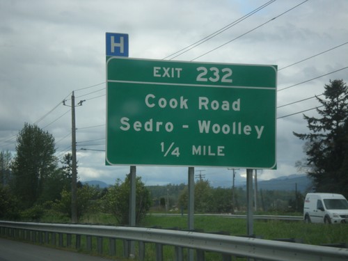 I-5 North - Exit 232