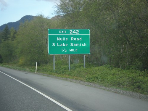 I-5 North - Exit 242