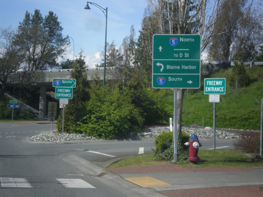 WA-548 North at I-5 South