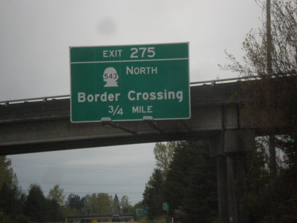 I-5 North - Exit 275