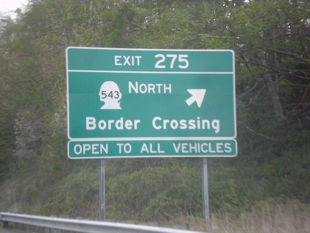 I-5 North - Exit 275