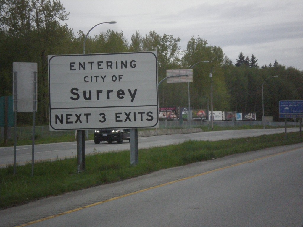 BC-99 North - Entering Surrey