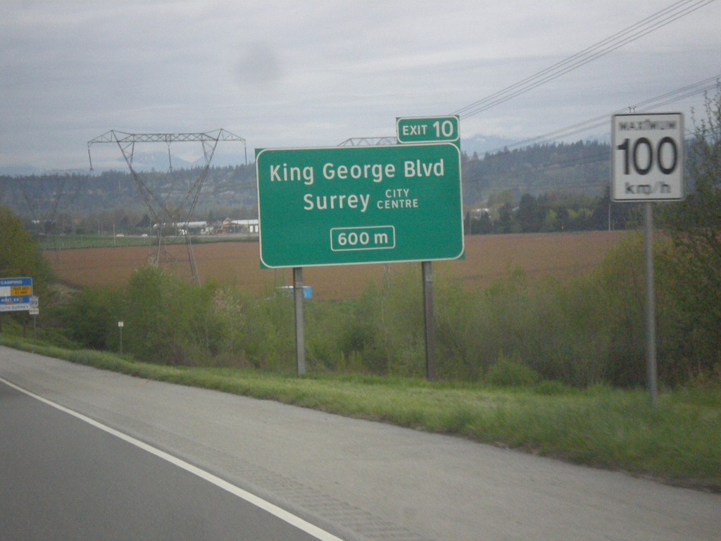 BC-99 North - Exit 10