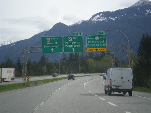 TC-1 East - Exit 170 and Begin BC-5/BC-3