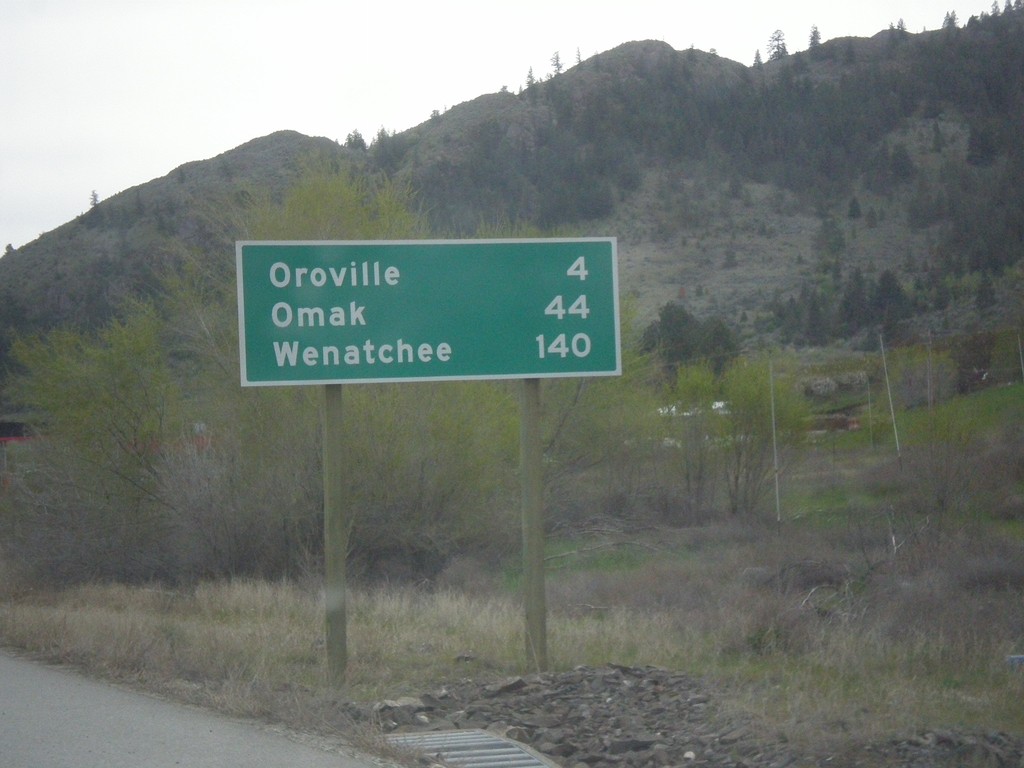 US-97 South - Distance Marker