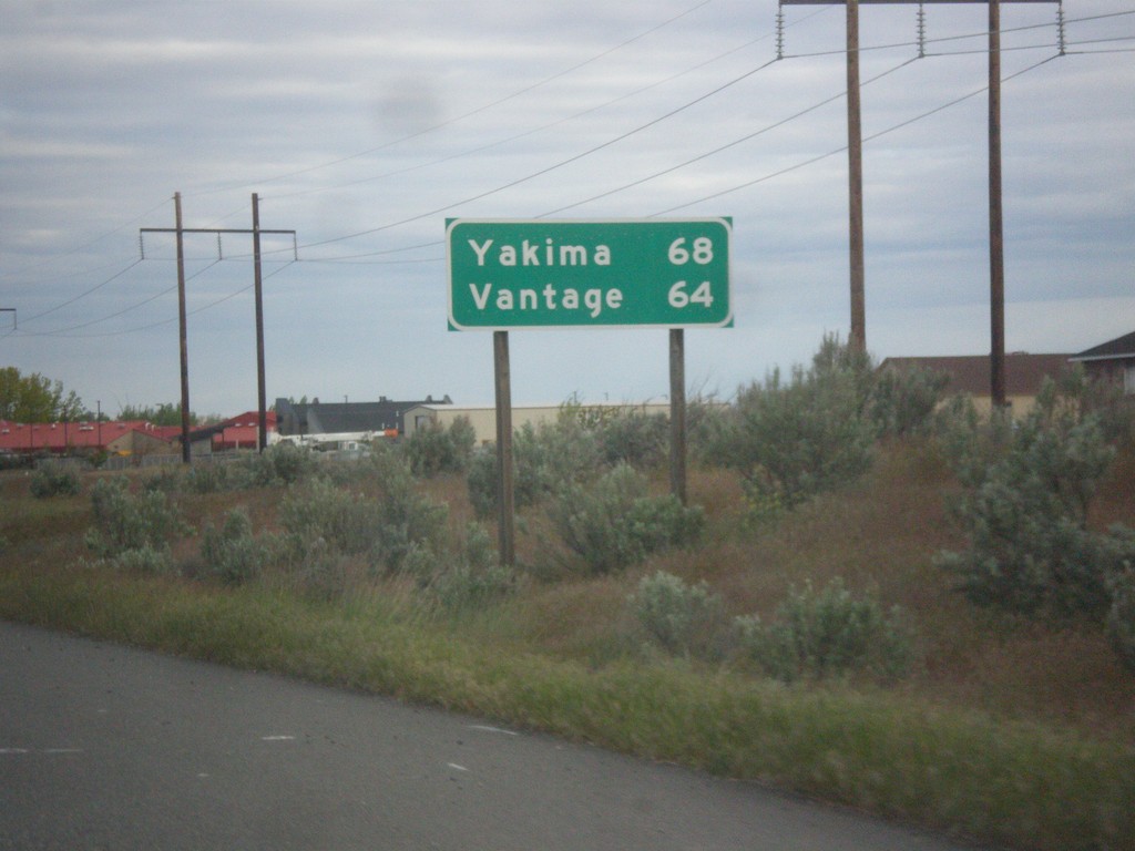 WA-240 West - Distance Marker