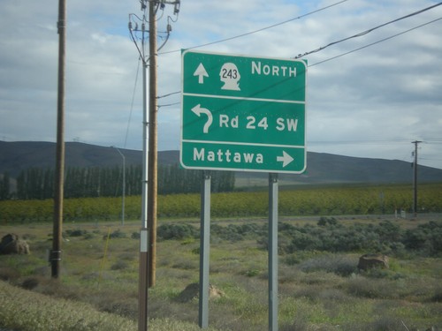 WA-243 North - Mattawa Roundabout