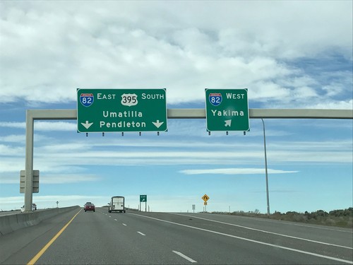 US-395 South at I-82