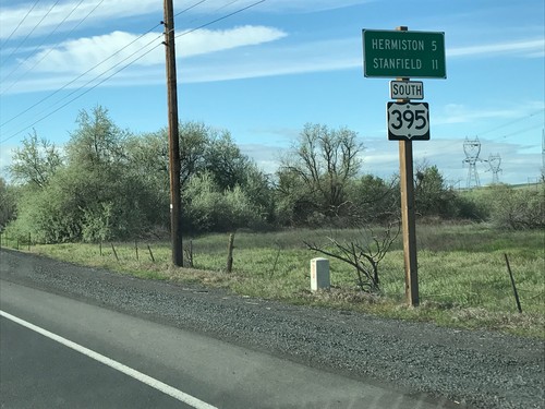 US-395 South - Distance Marker