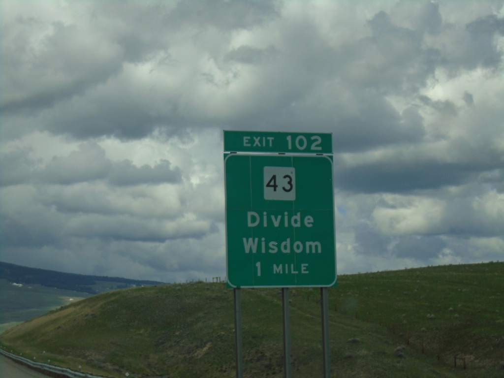 I-15 North - Exit 102