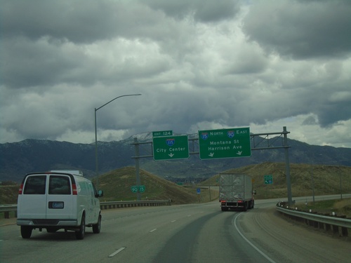 I-15 North/I-90 East - Exit 124