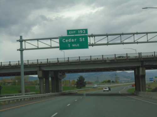 I-15 North - Exit 193