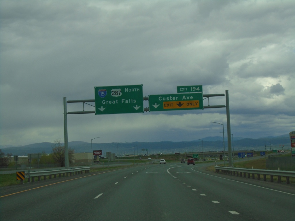 I-15 North - Exit 194