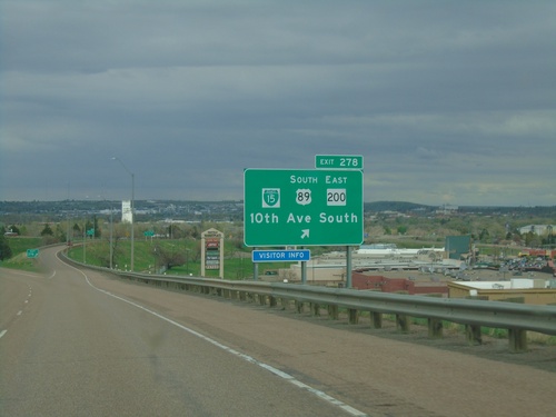 I-15 North - Exit 278